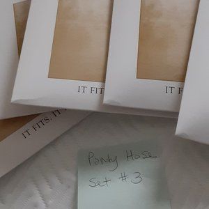 Panty Hose Set #3 (All White)